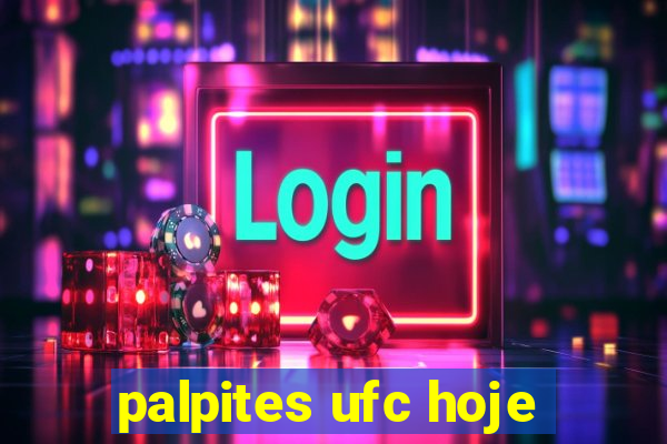 palpites ufc hoje